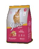 9 LIVES GATO CARNE 15KG