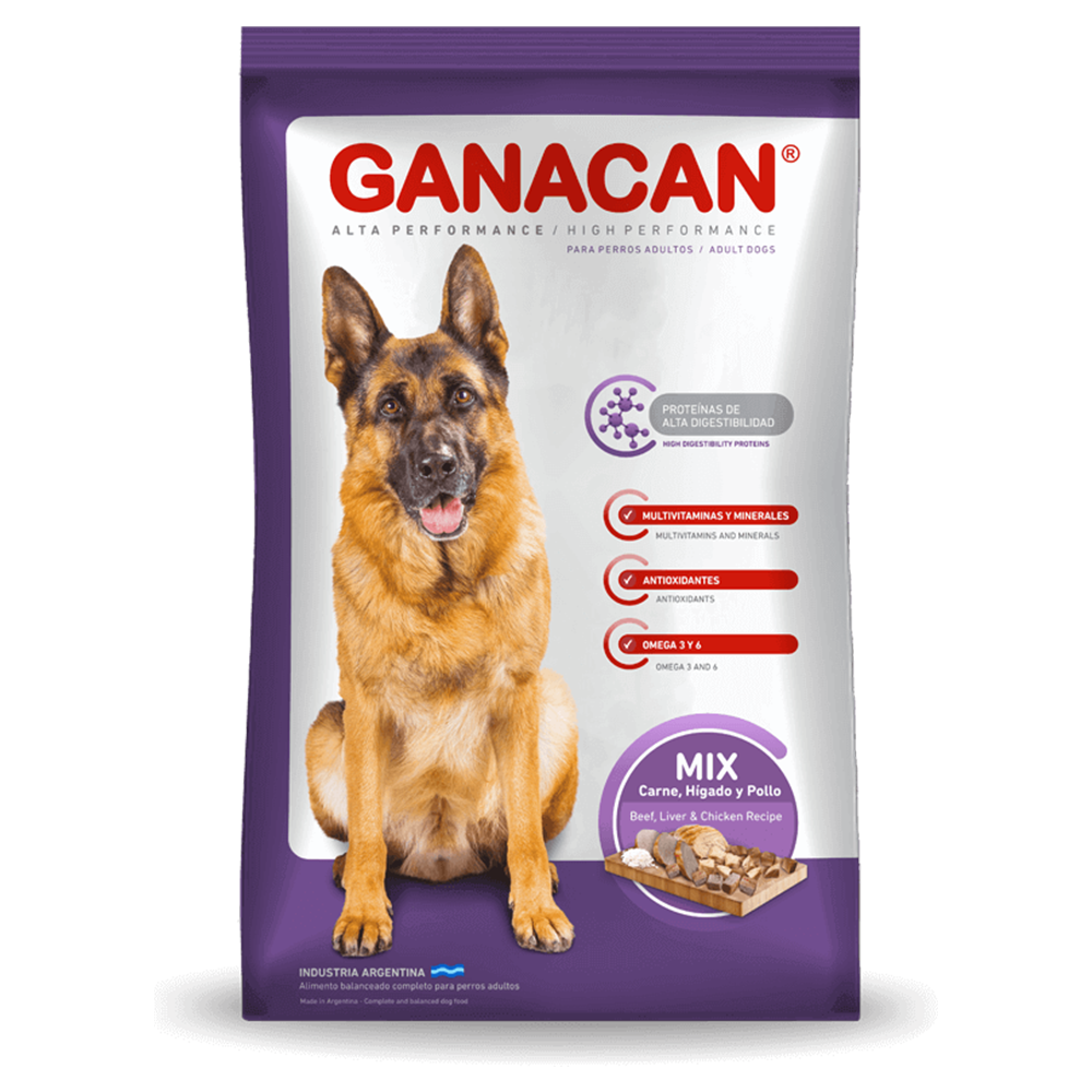 GANACAN ADULTO MIX 25KG (22+3)