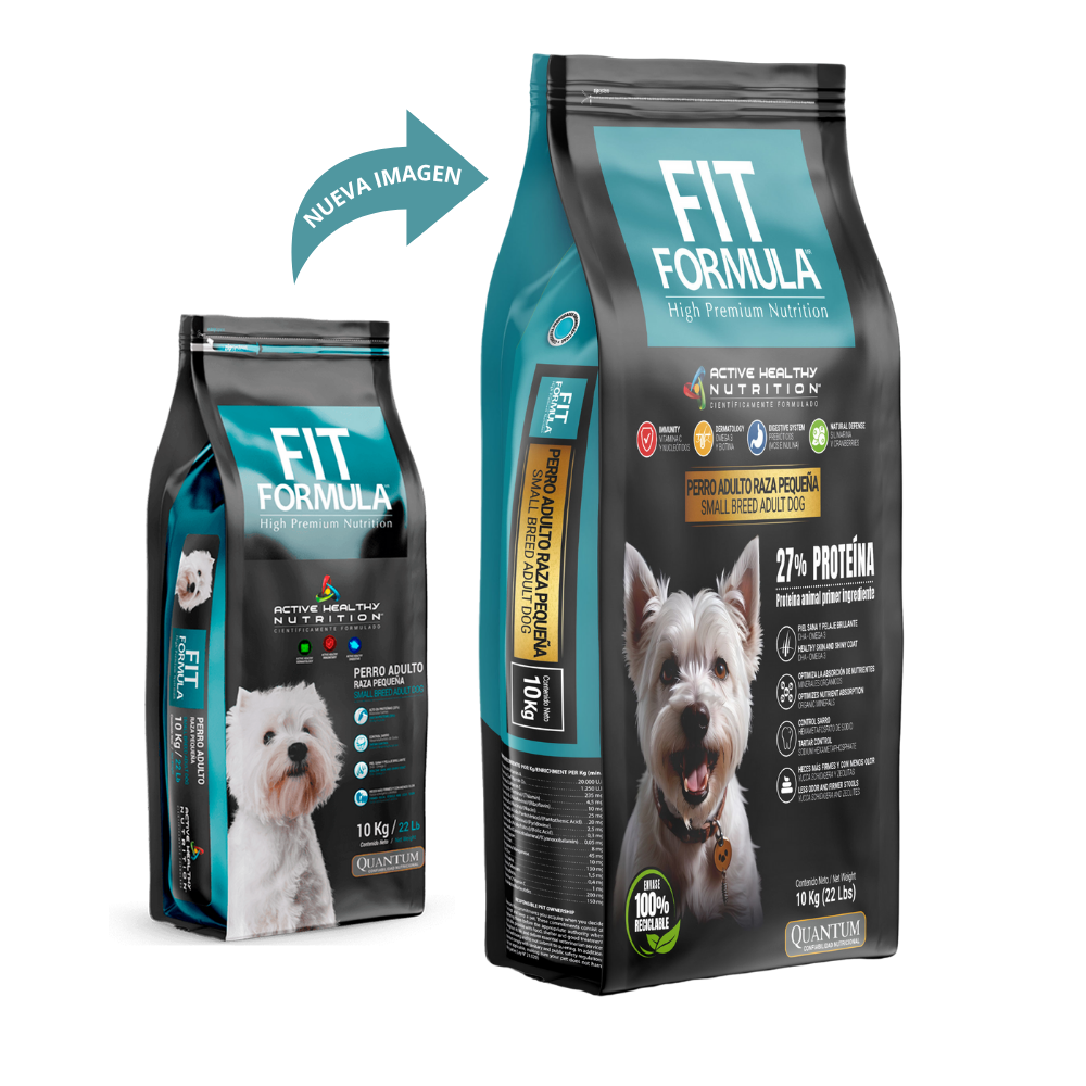 FIT FORMULA ADULTO RAZA PEQUEÑA 10KG