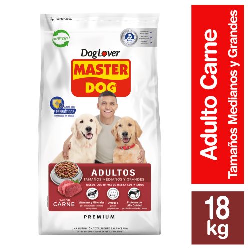 MASTER DOG ADULTO CARNE 18KG