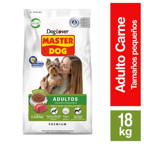 MASTER DOG ADULTO RAZA PEQUEÑA 18KG