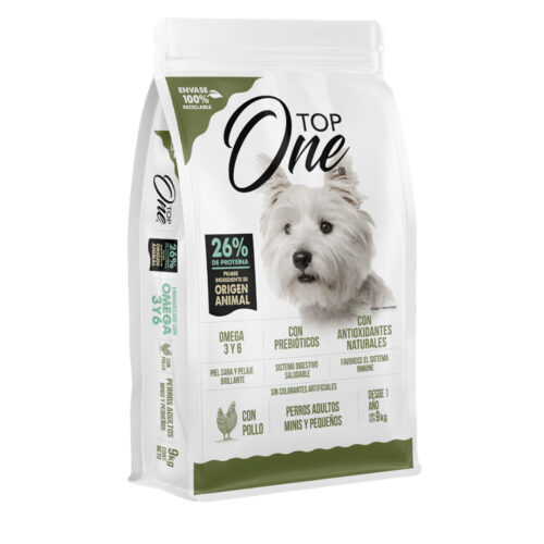 TOP ONE ADULTO RAZAS PEQUEÑAS 9KG