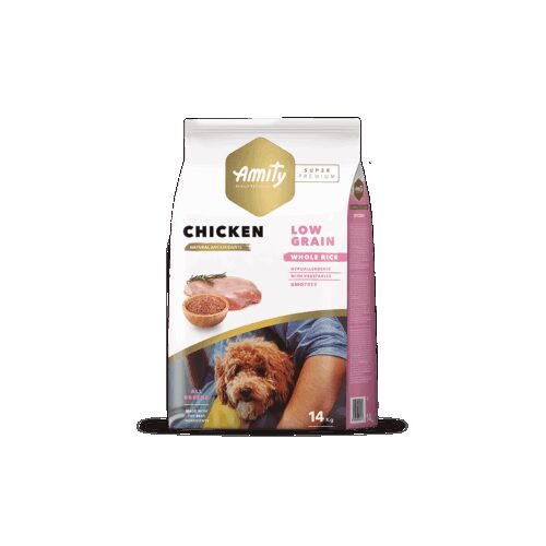 AMITY LOW GRAIN CHICKEN ADULTO 14KG