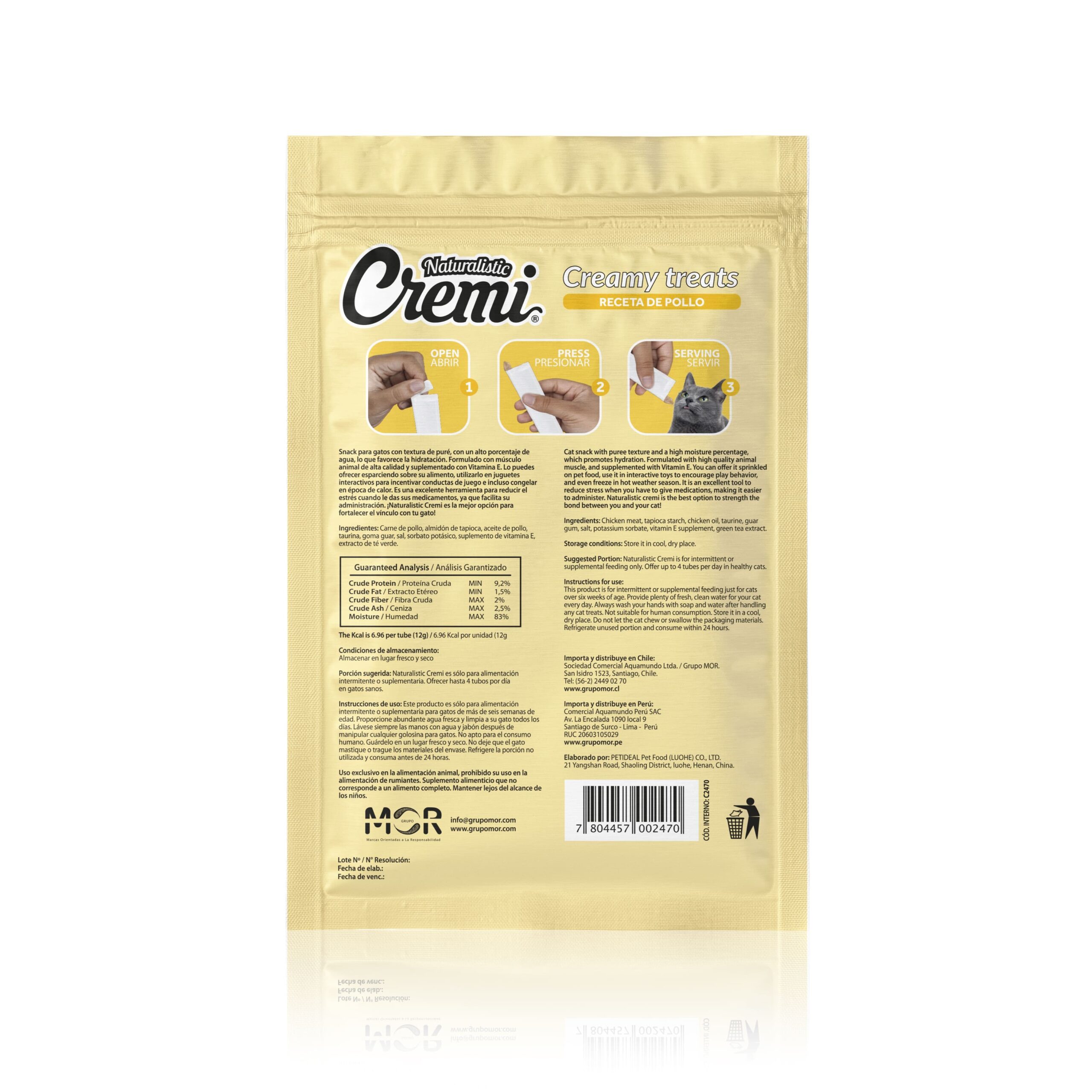 NATURALISTIC CREMI POLLO