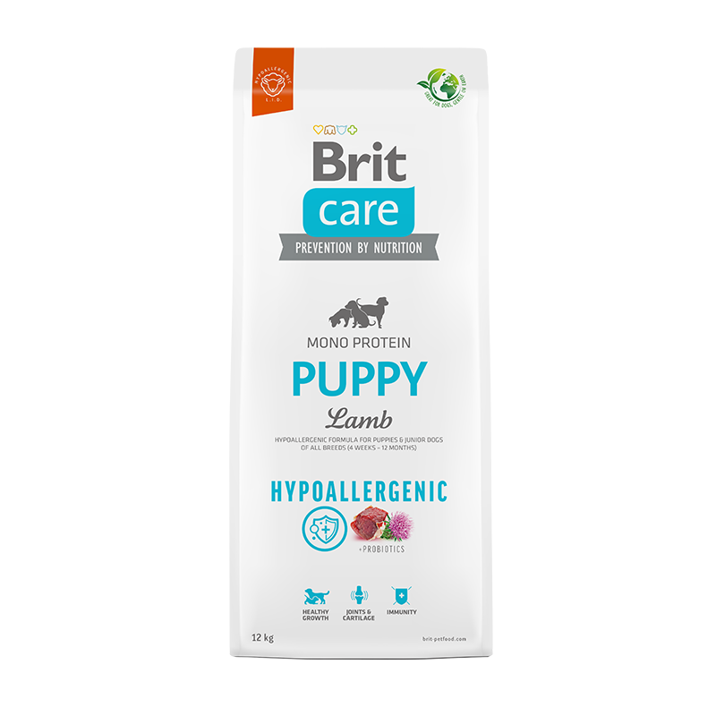 BRIT CARE HIPOALERGÉNICO PUPPY LAMB & RICE 12KG