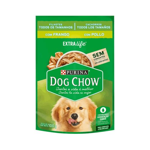 SOBRE DOG CHOW CACHORRO POLLO 100GR
