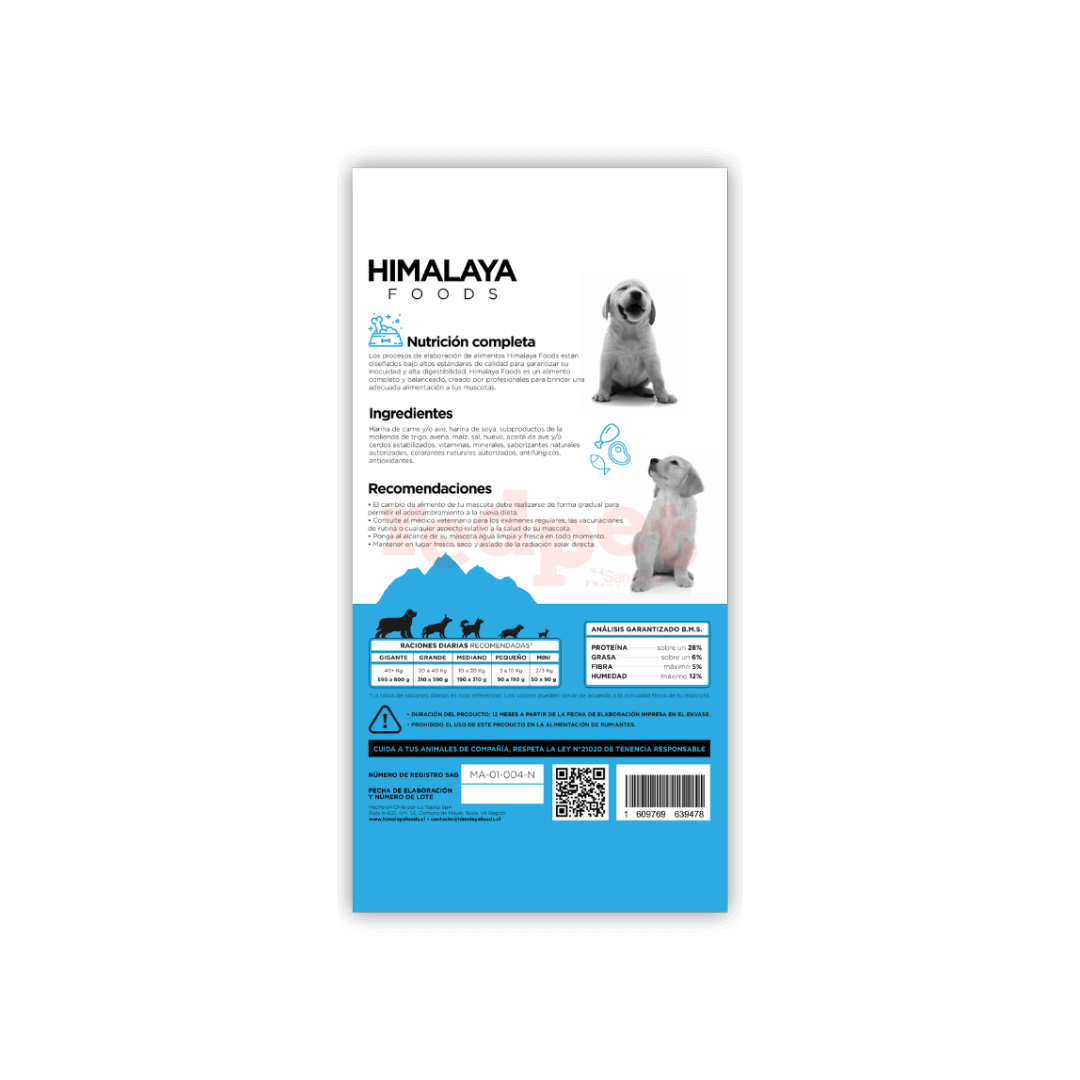 HIMALAYA FOODS CACHORRO 18KG - Imagen 2