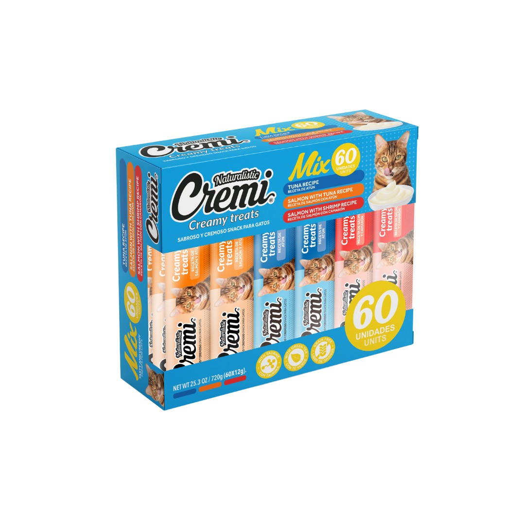 NATURALISTIC CREMI BOX OCEANO 60 UNIDADES