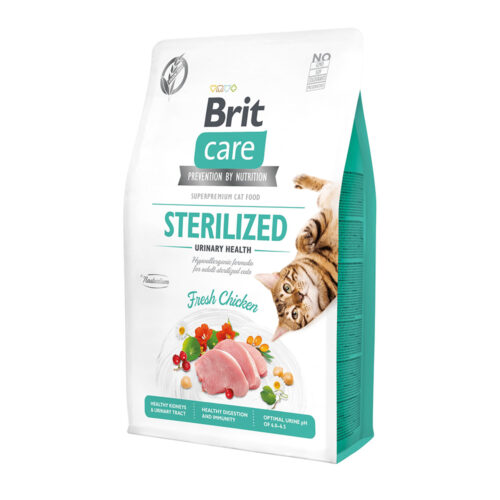 BRIT CARE CAT STERILIZED URINARY 2KG