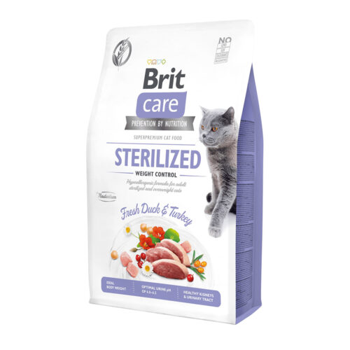BRIT CARE CAT STERILIZED WEIGHT CONTROL 2KG