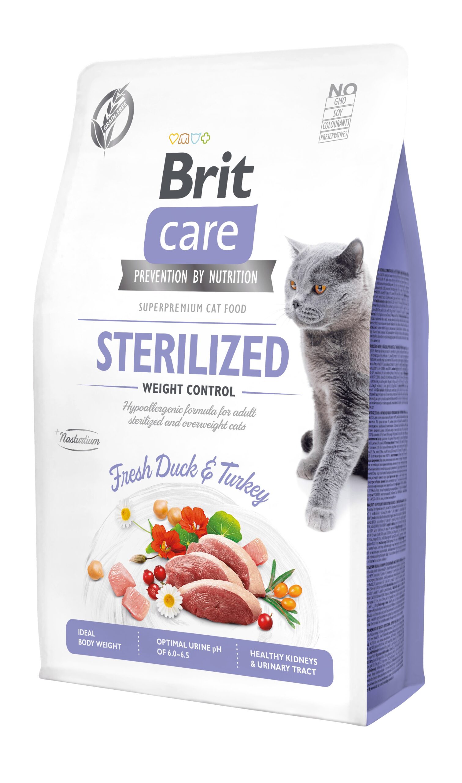 BRIT CARE CAT STERILIZED WEIGHT CONTROL 2KG