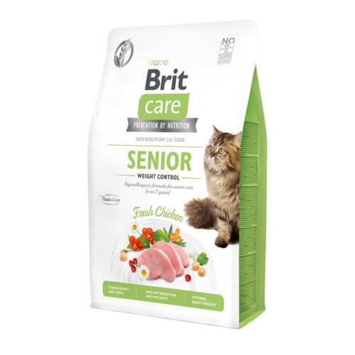 BRIT CARE CAT SENIOR WEIGHT CONTROL 2KG