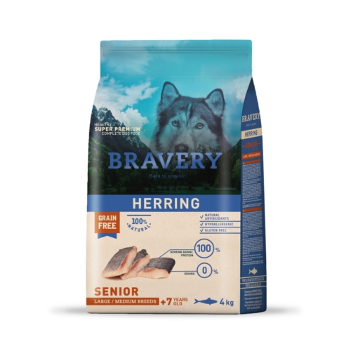 BRAVERY HERRING (ARENQUE) SENIOR 4KG