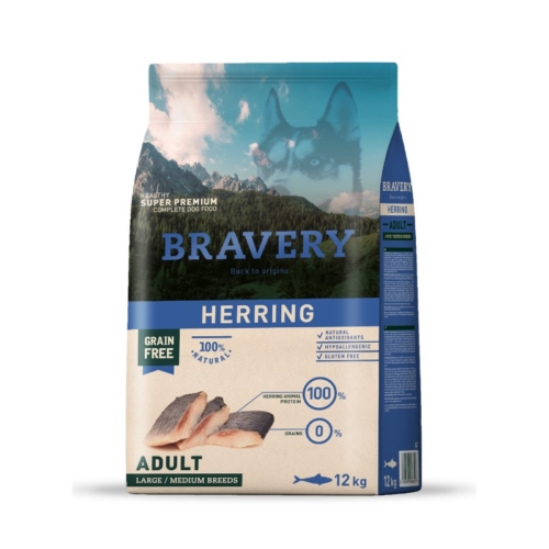 BRAVERY HERRING (ARENQUE) ADULTO 12KG
