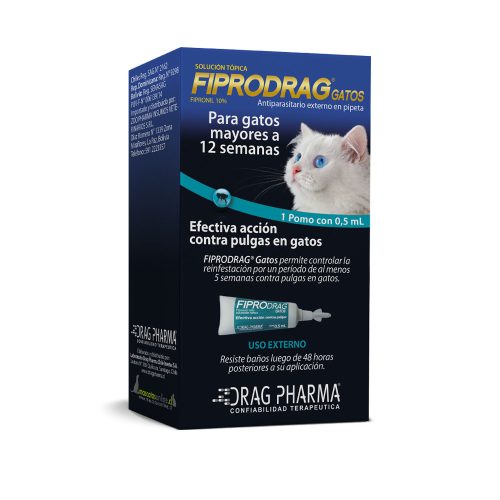 FIPRODRAG PIPETA PARA GATOS 0.5ML