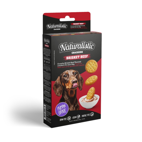 GALLETAS NATURALISTIC BRISKET BEEF 200GR