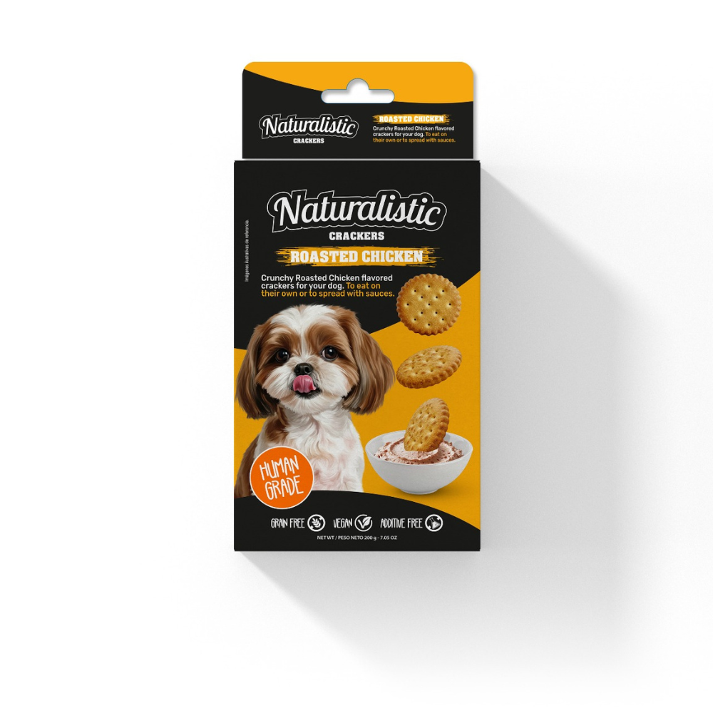 GALLETAS NATURALISTIC ROASTED CHICKEN 200GR - Imagen 2