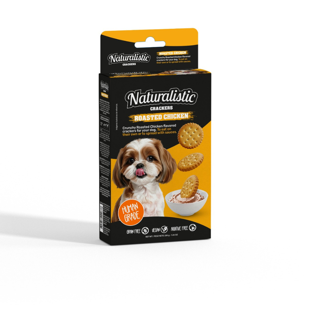 GALLETAS NATURALISTIC ROASTED CHICKEN 200GR - Imagen 3