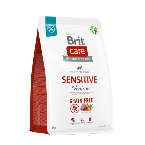 BRIT CARE GF SENSITIVE VENISON 3KG