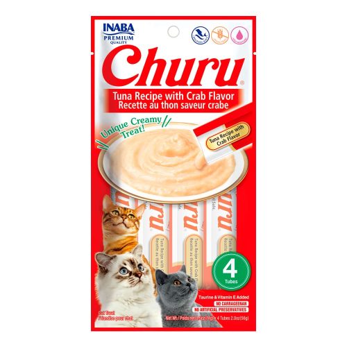 CHURU GATO ATUN Y CANGREJO 56GR