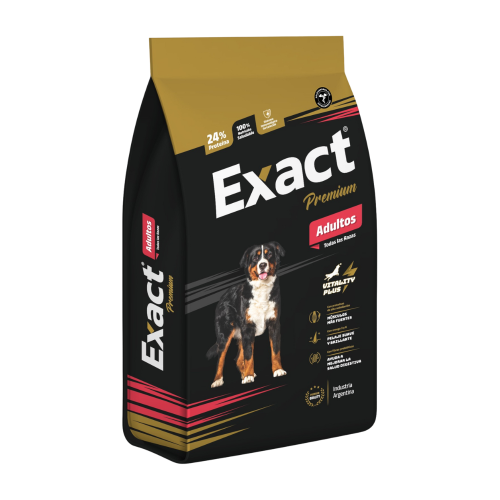 EXACT PERRO ADULTO 21KG (18+3)
