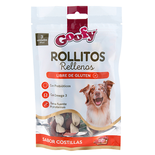 GOOFY ROLLITOS RELLENOS SIN GLUTEN 60GR