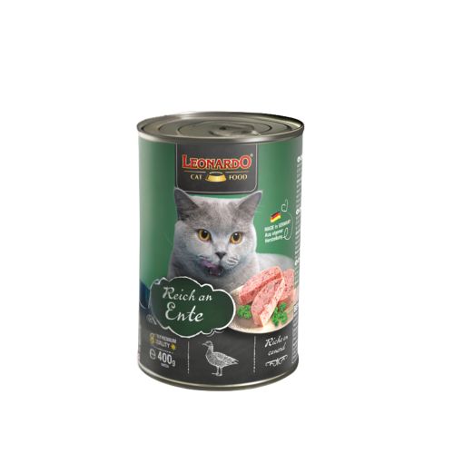 LATA LEONARDO QUALITY SELECTION PATO 400GR