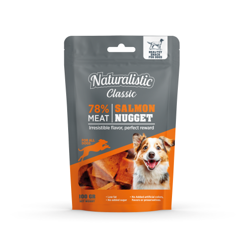 NATURALISTIC NUGGETS DE SALMON 100GR