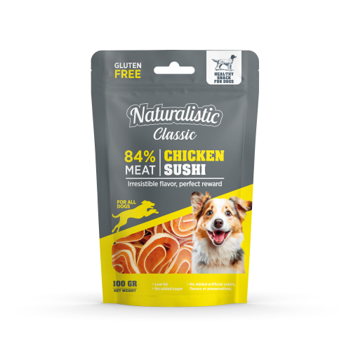 NATURALISTIC SUSHI DE POLLO 100GR