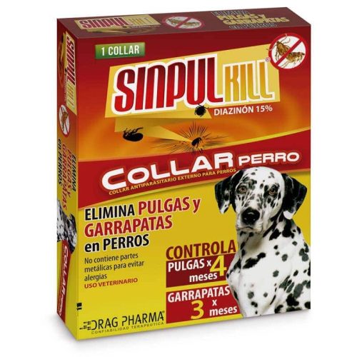 SINPULKILL COLLAR ANTIPULGAS PARA PERROS