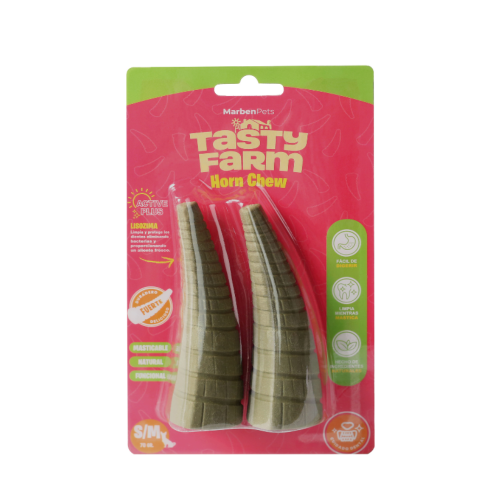 TASTY FARM CUERNO MASTICABLE CUIDADO DENTAL S/M