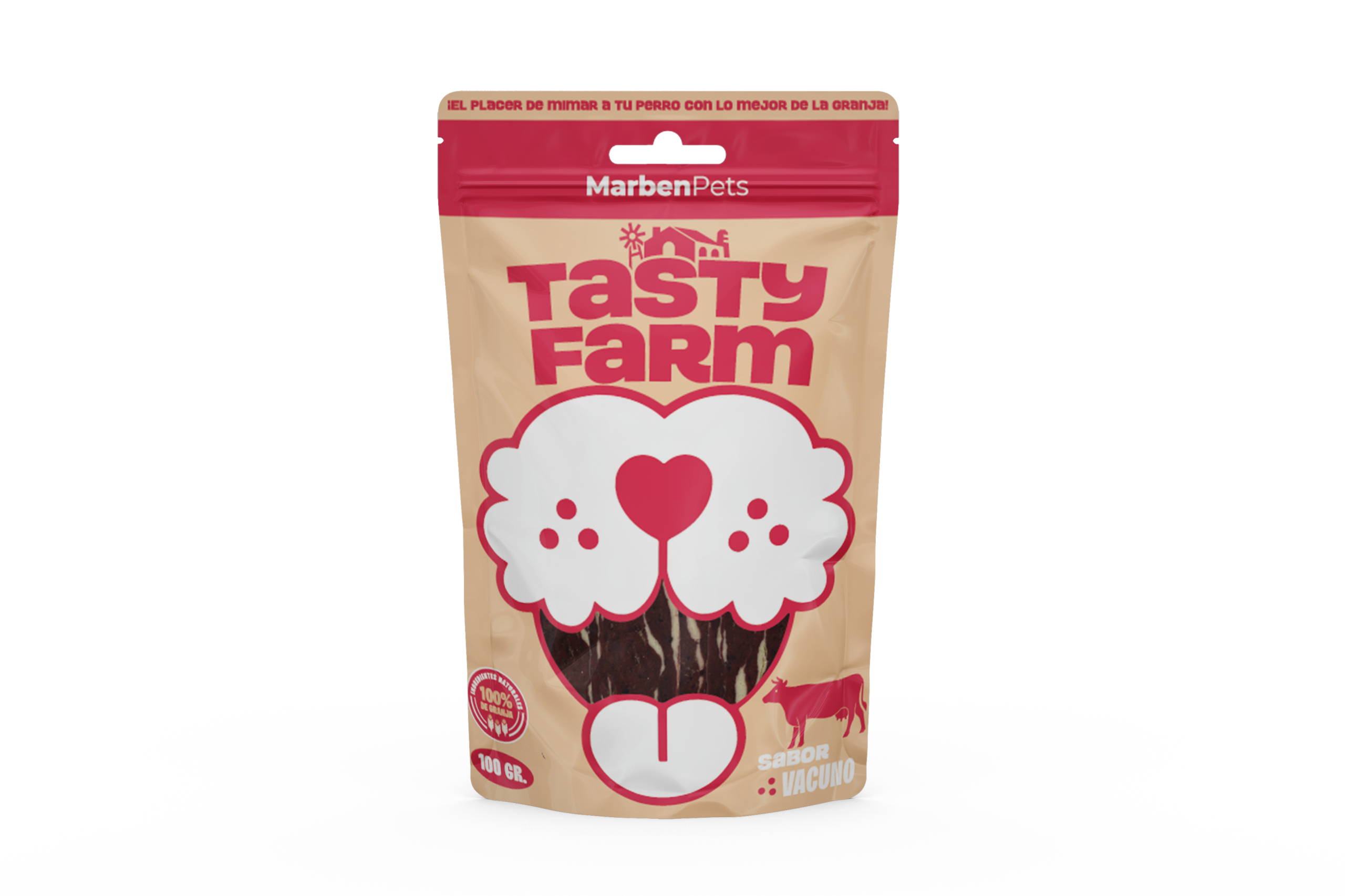 TASTY FARM REBANADAS DE VACUNO 100GR