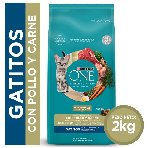 PURINA ONE GATITOS 2KG