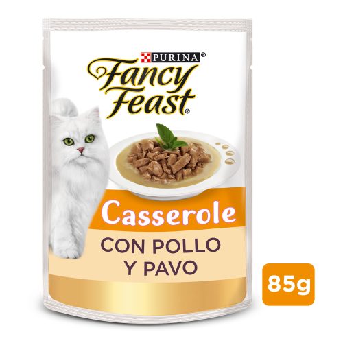 FANCY FEAST SOBRE CASSEROLE POLLO Y PAVO 85GR