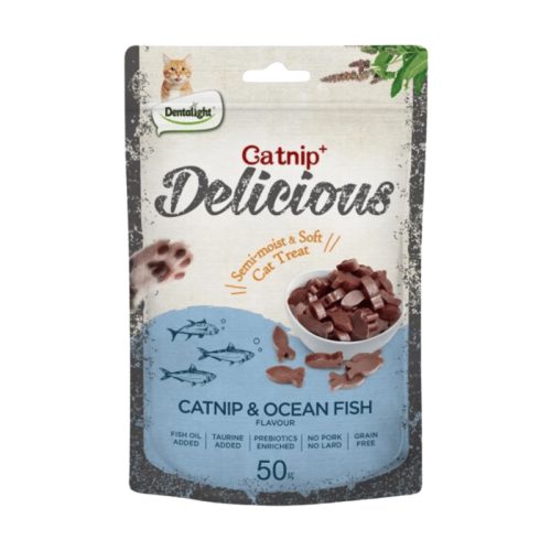 DELICIOUS CATNIP PESCADO 50GR