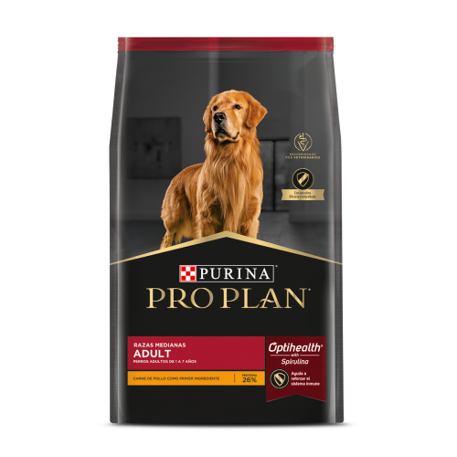 PRO PLAN ADULTO RAZAS MEDIANAS 12KG