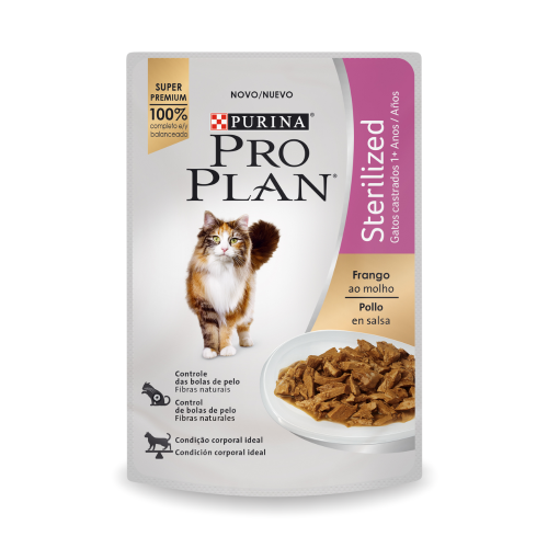 SOBRE PRO PLAN GATO ESTERILZADO 85GR